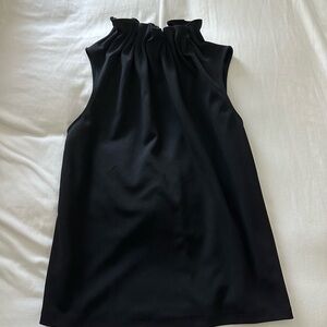 Ann Taylor Elegant Black Sleeveless Dress